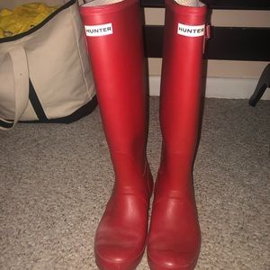 Hunter rain boots
